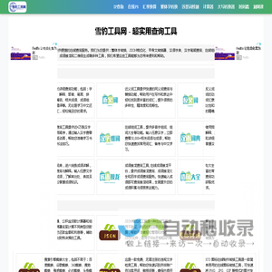 雪豹工具 - 实用查询工具