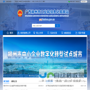 广西柳州市工业和信息化局网站