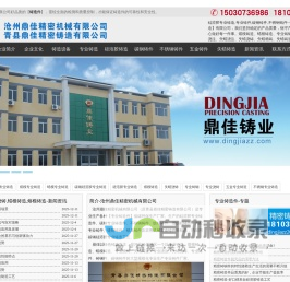 铸造件|熔模铸造|硅溶胶铸造|碳钢铸件|硅溶胶铸造|不锈钢铸件|缝制铸件|纺织铸件|五金铸件|失蜡浇铸|铸钢件|蜡模铸造|-沧州鼎佳精密机械有限公司-铸造厂,专业铸造厂,铸钢厂,浇铸,铸件厂,铸造件,精铸厂