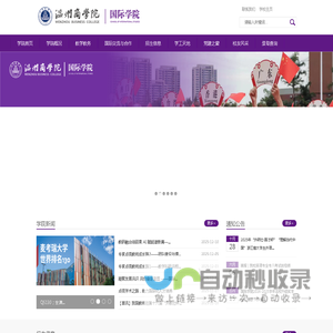 国际学院网站