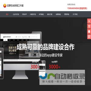 巨野欣成网络工作室,app建设,app制作,微信小程序开发