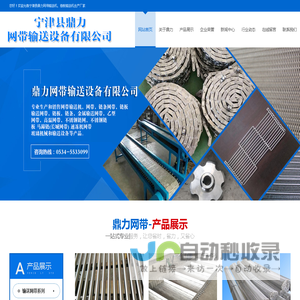 网带输送机-链板输送机-分选机输送带-宁津县鼎力网带输送设备