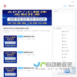 小程序开发-APP开发-公众号搭建-网站建设-技术团队 -