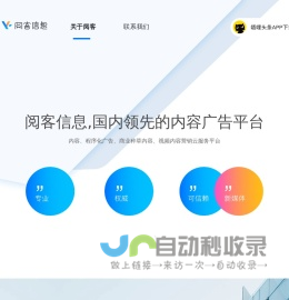 上海阅客 | 领先的内容智能运营与广告平台