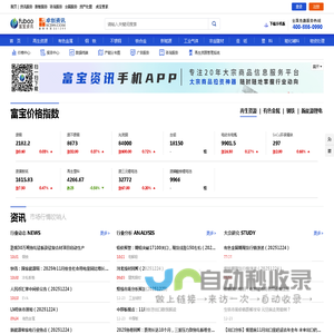 富宝资讯—市场行情吹哨人