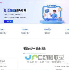 知识付费小程序管理系统