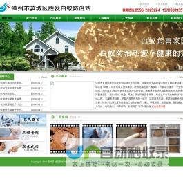 漳州市芗城区胜发白蚁_漳州市白蚁防治中心_漳州灭白蚁_漳州白蚁防治站