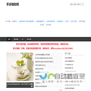游戏辅助,游戏攻略的分享网站-手游辅助网