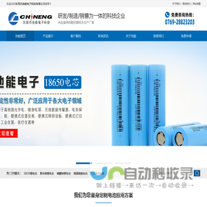 18650电池组-聚合物锂电池-磷酸铁锂电池-东莞市池能电子科技有限公司