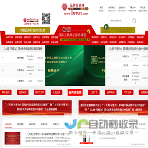 品牌价值网_品牌排行榜_中国品牌价值百强榜_世界品牌900强-大观·可惟为品牌价值榜