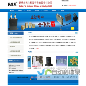 电力电容器_纸介电容器-民生公司生产各种薄膜电容器