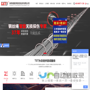 钢丝绳探伤仪-钢丝绳检测仪-钢丝绳探伤设备-洛阳泰斯特探伤技术有限公司